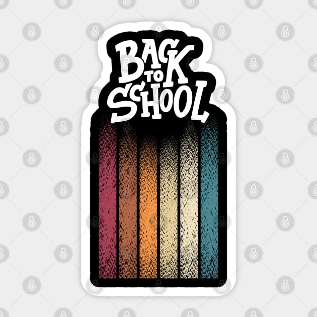 Back To School Sticker by Adam4you